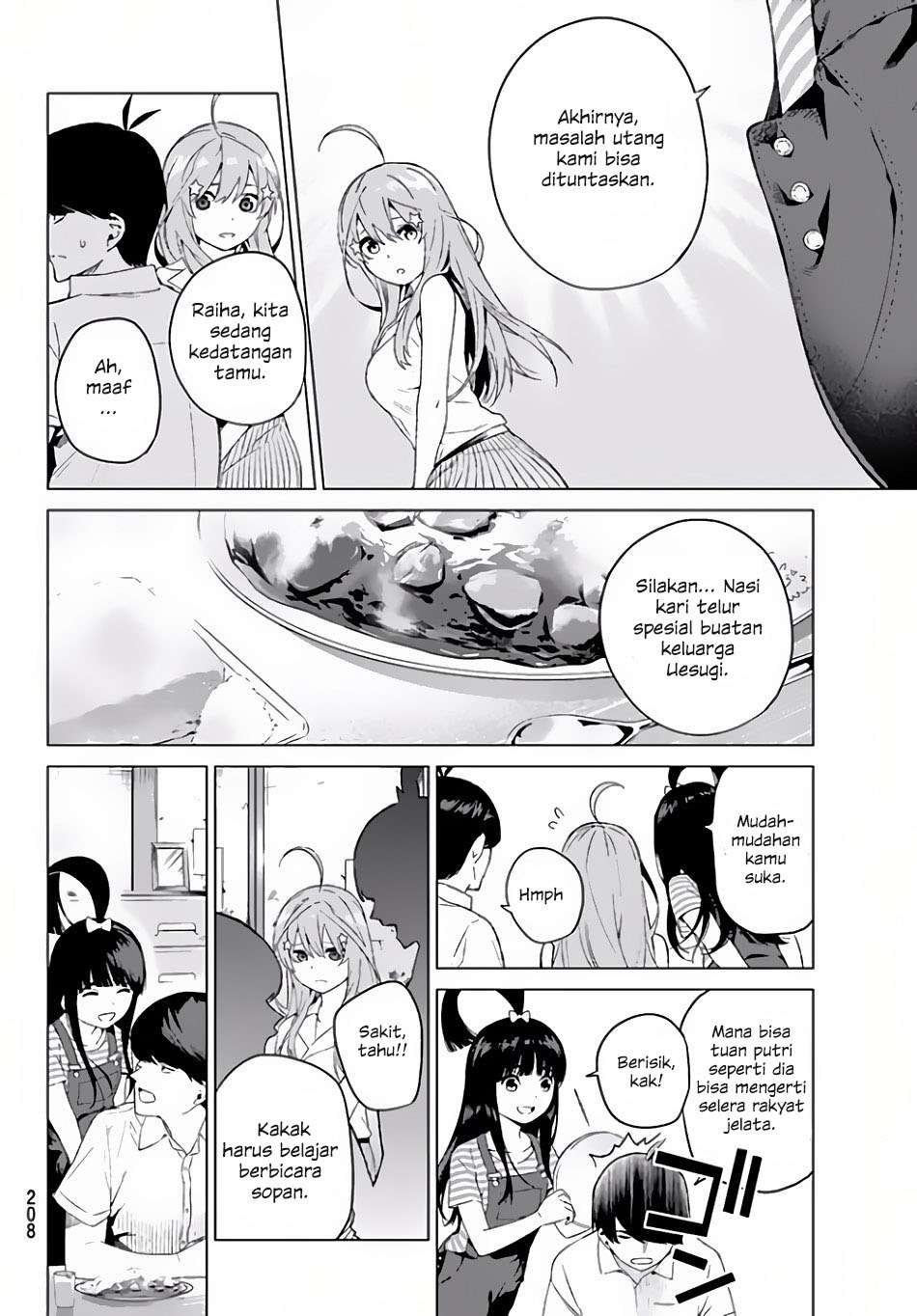 Go-toubun no Hanayome Chapter 2 Gambar 31