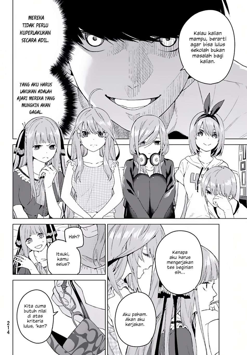 Go-toubun no Hanayome Chapter 2 Gambar 37