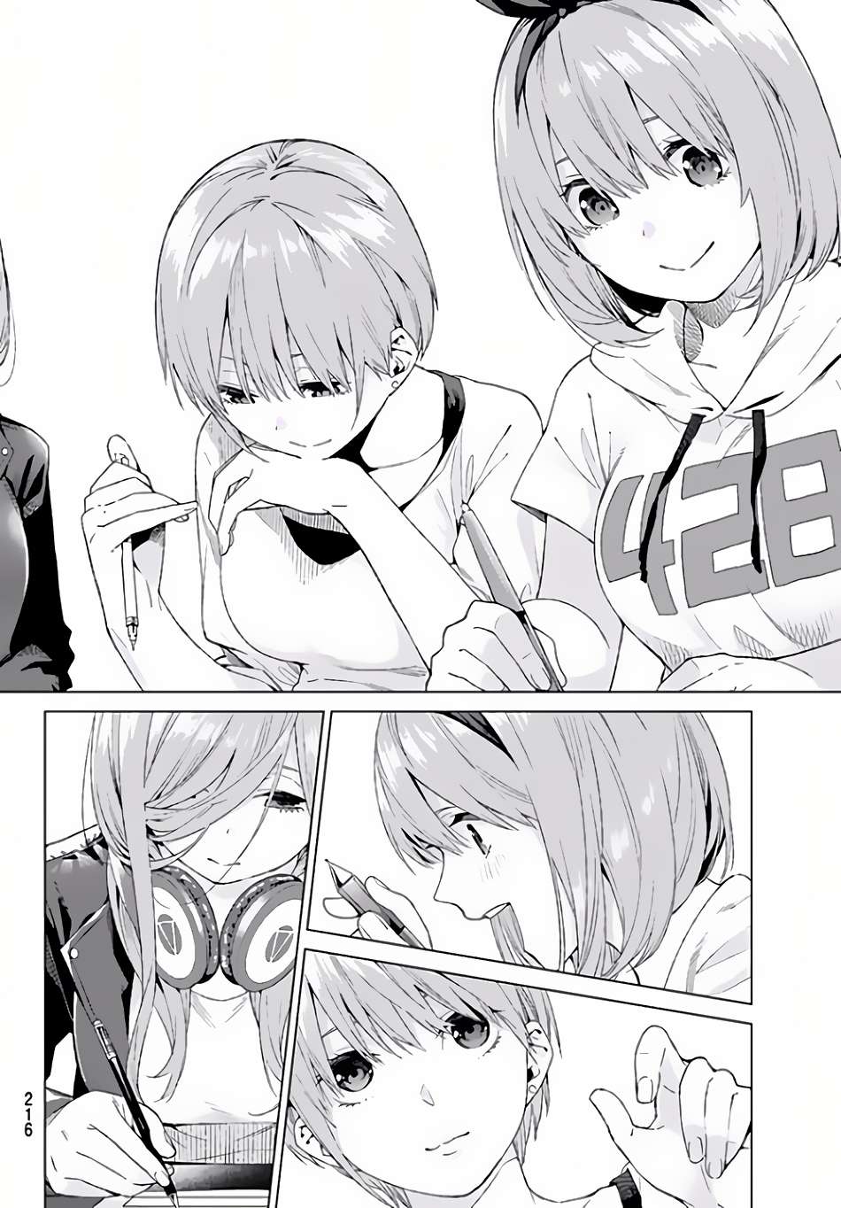 Go-toubun no Hanayome Chapter 2 Gambar 39