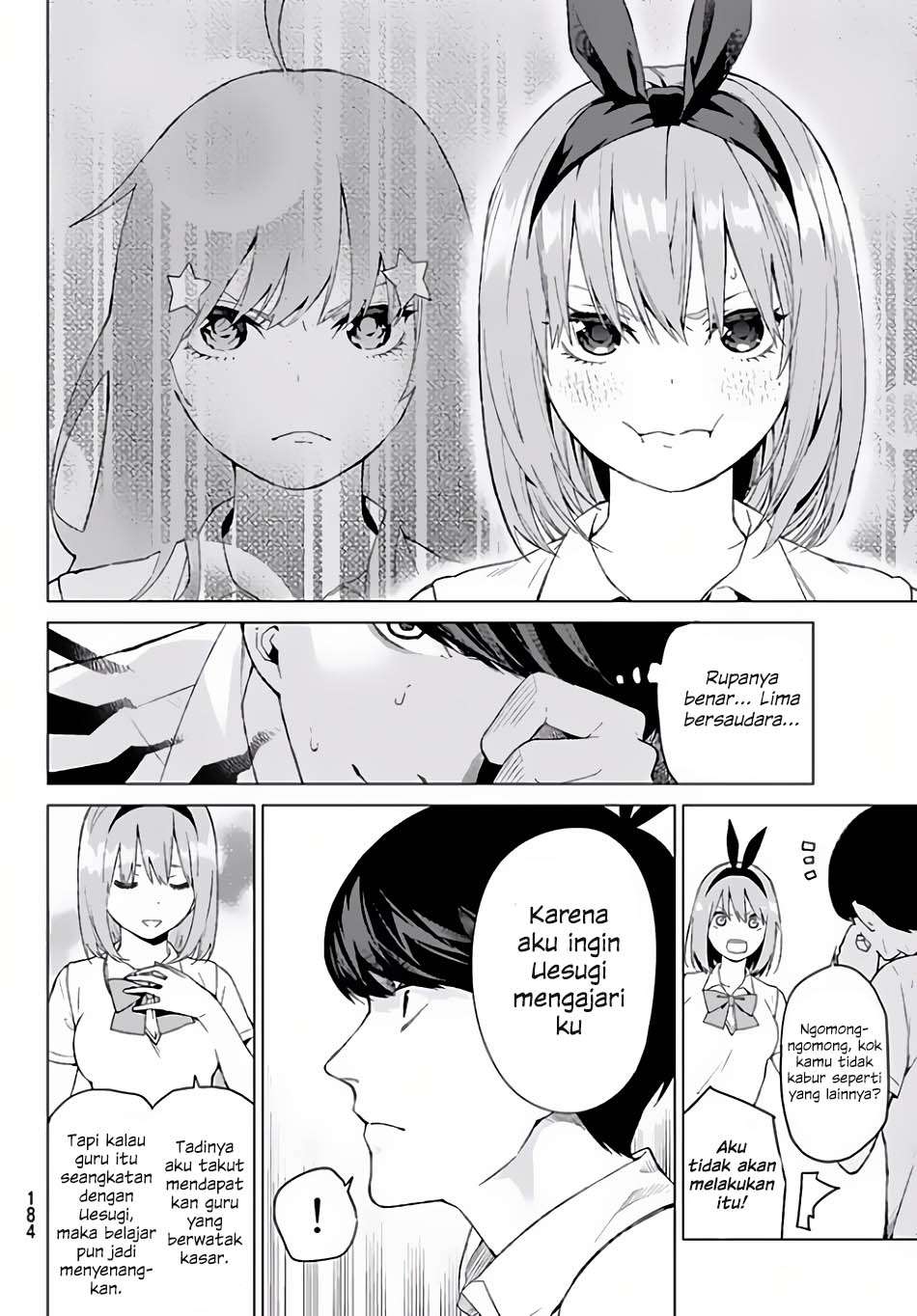 Go-toubun no Hanayome Chapter 2 Gambar 7