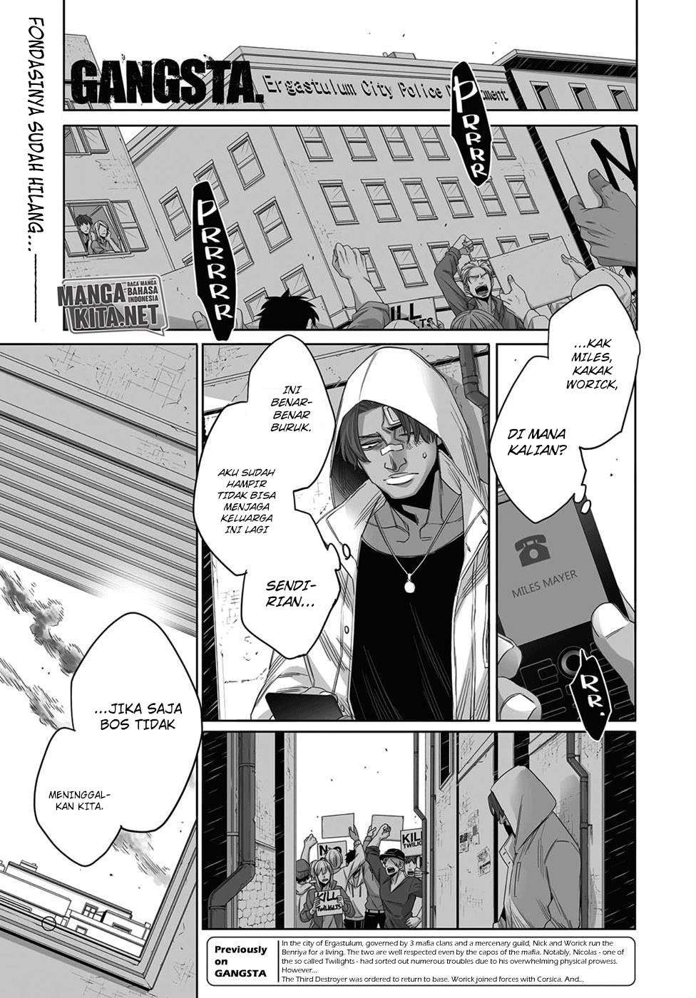 Gangsta Chapter 50 Gambar 3