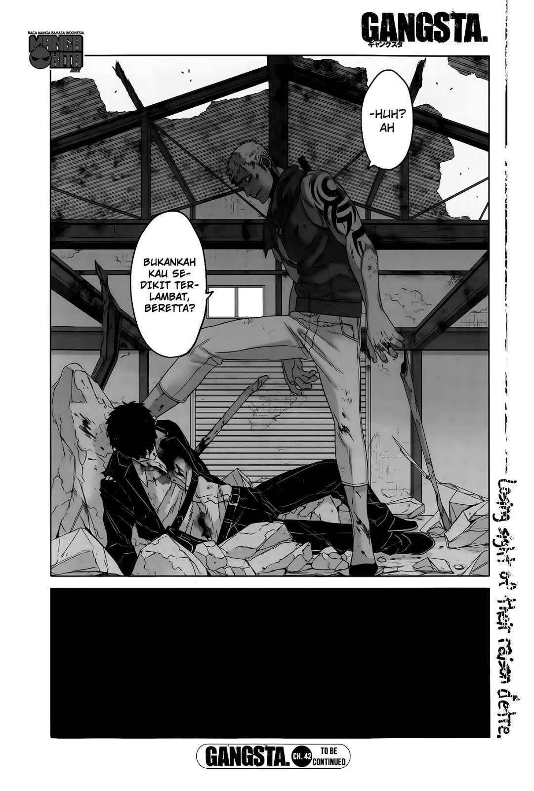 Gangsta Chapter 42 Gambar 16