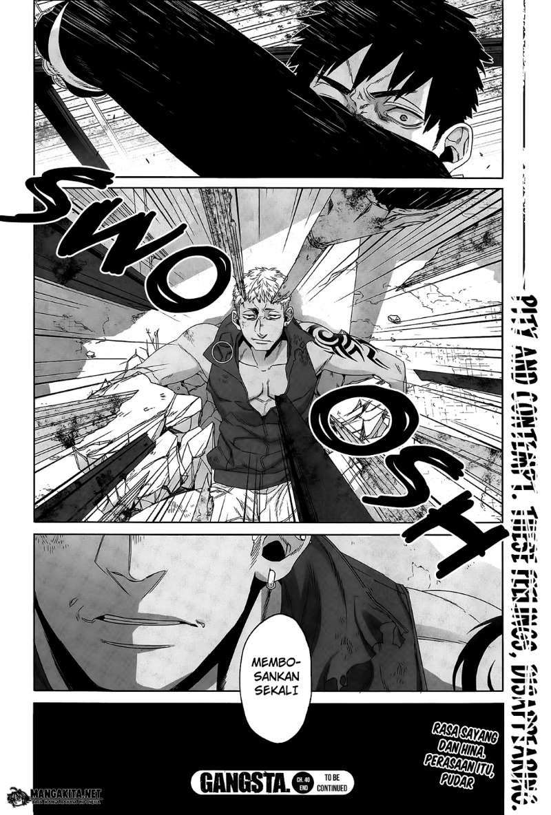 Gangsta Chapter 40 Gambar 20