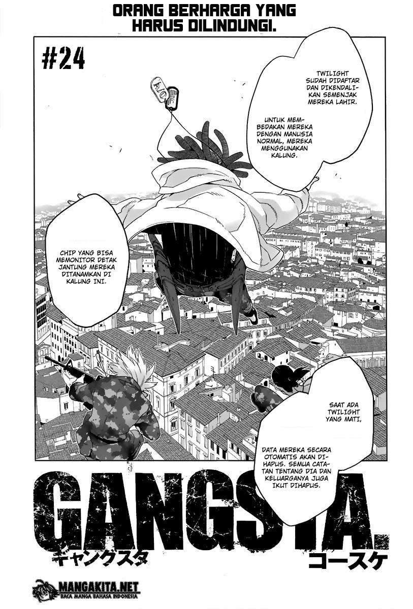 Gangsta Chapter 24 Gambar 4