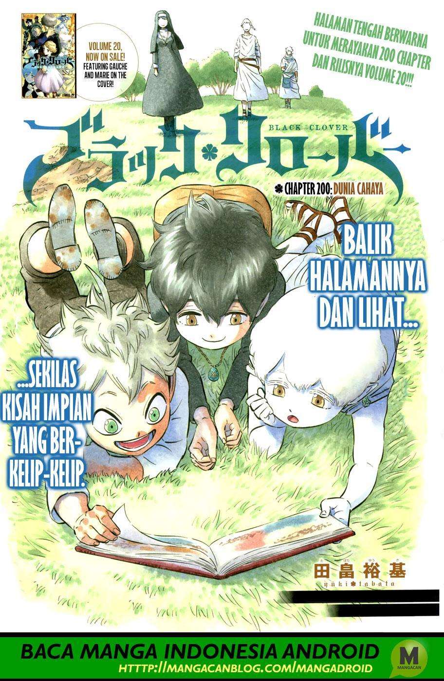 Baca Komik Black Clover Chapter 200 Gambar 1