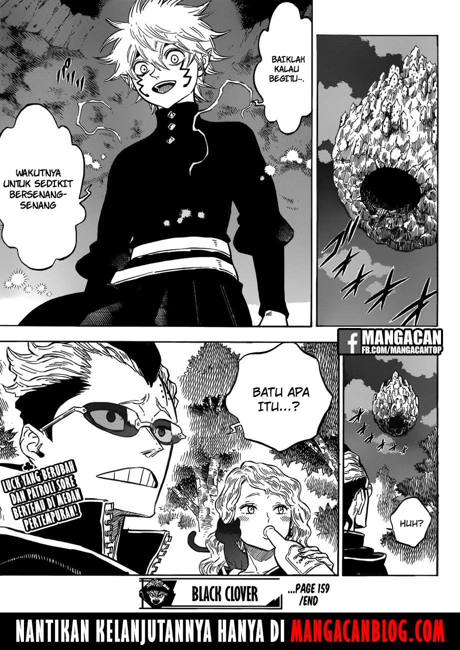 Black Clover Chapter 159 Gambar 17