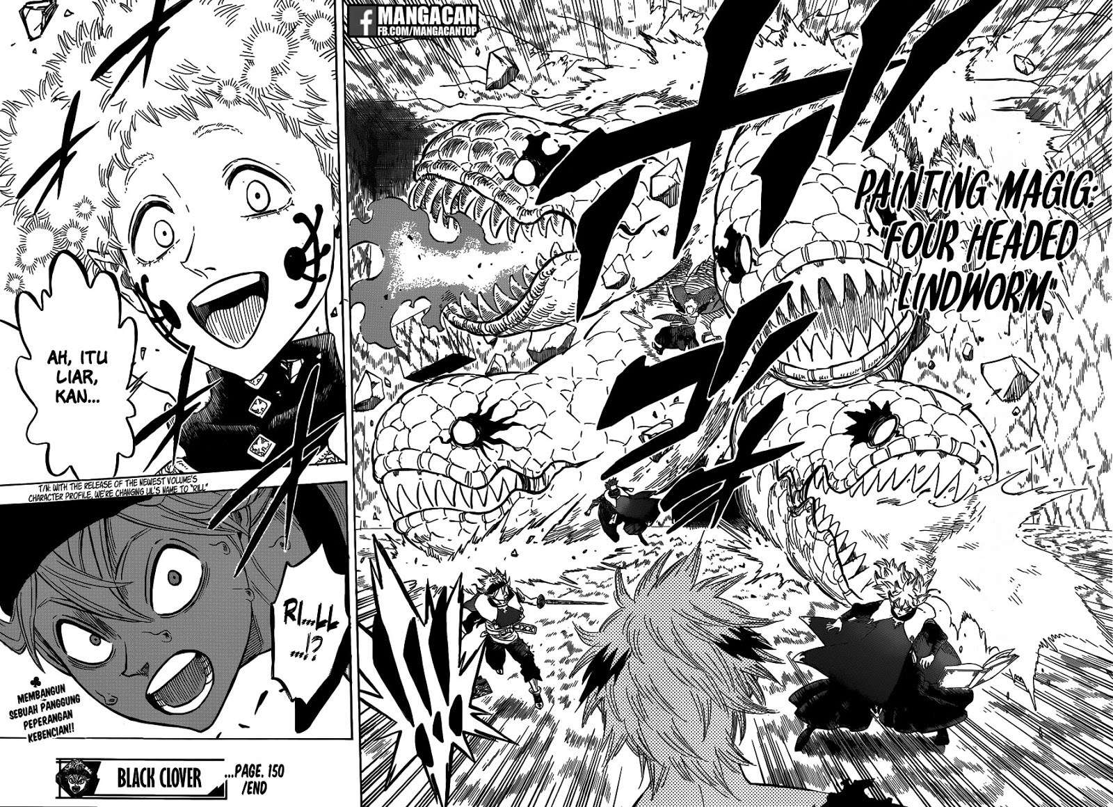 Black Clover Chapter 150 Gambar 15