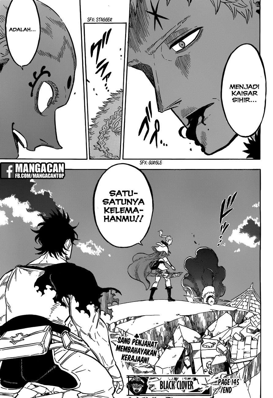 Black Clover Chapter 145 Gambar 16