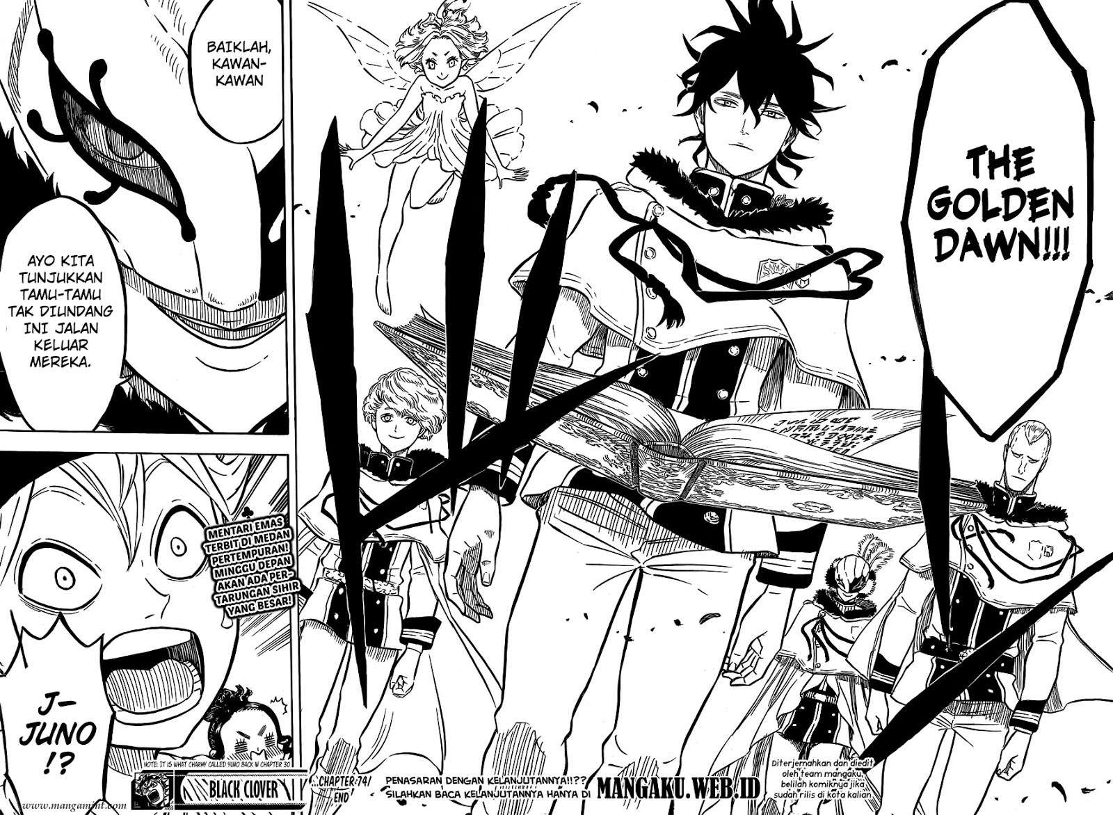 Black Clover Chapter 74 Gambar 16