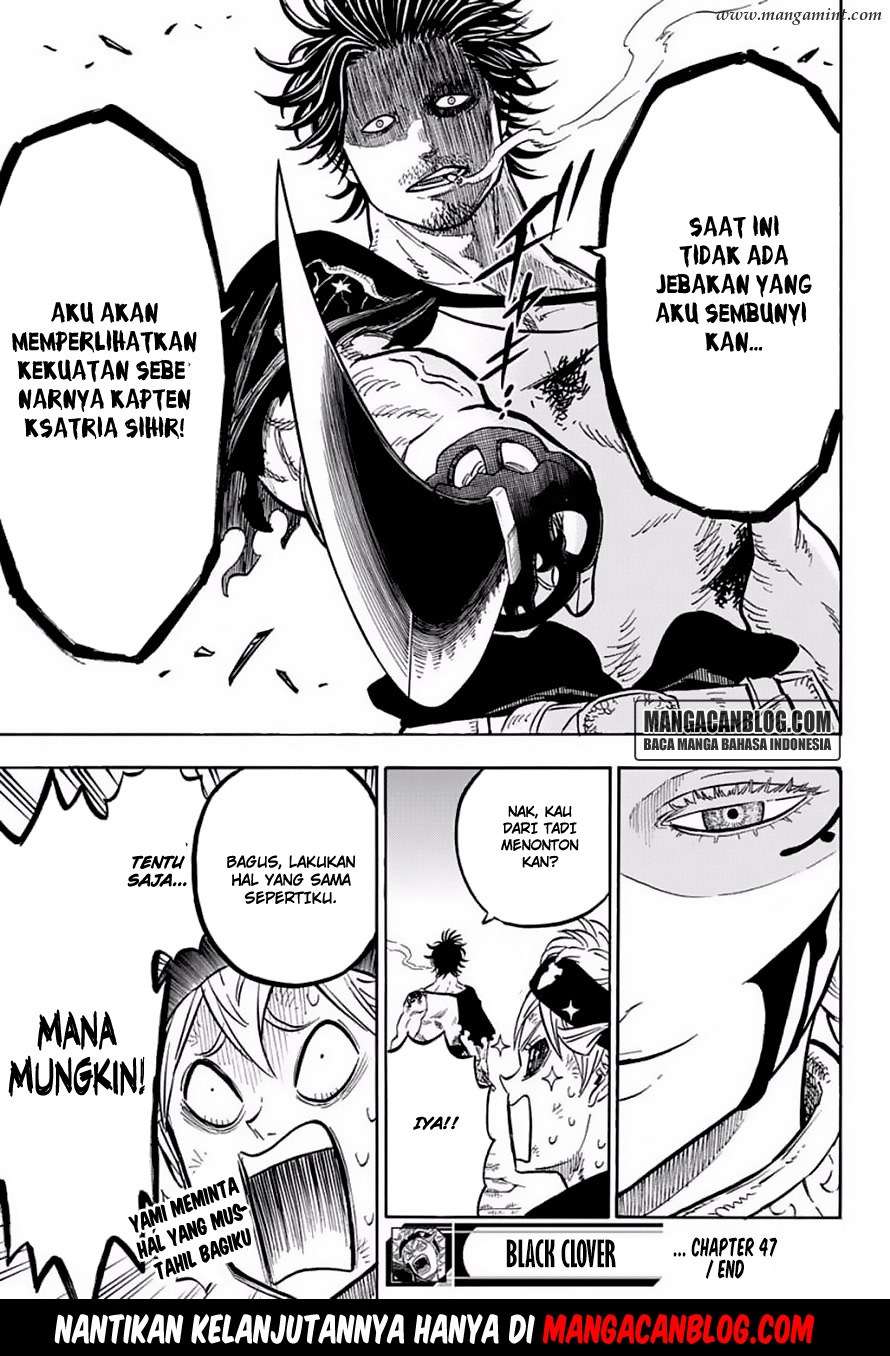 Black Clover Chapter 47 Gambar 18