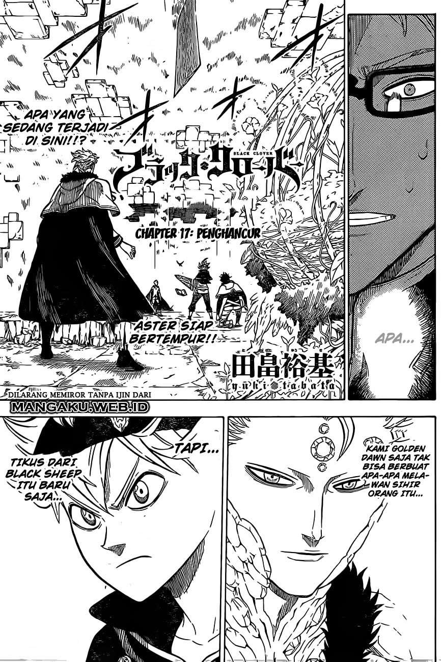 Baca Komik Black Clover Chapter 17 Gambar 1