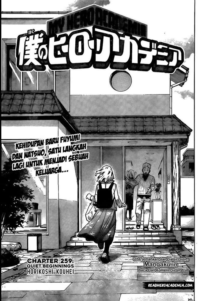 Baca Komik Boku no Hero Academia Chapter 259 Gambar 1