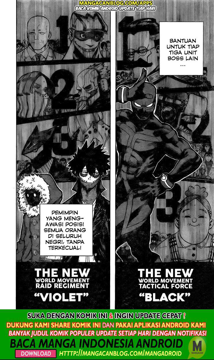 Boku no Hero Academia Chapter 258 Gambar 4