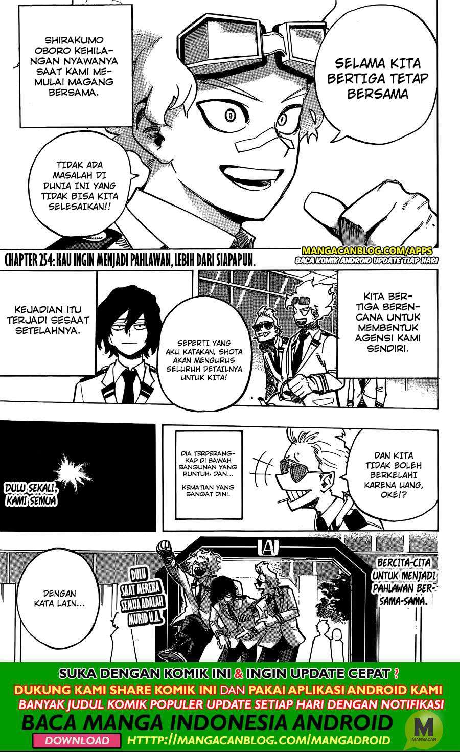 Boku no Hero Academia Chapter 254 Gambar 3