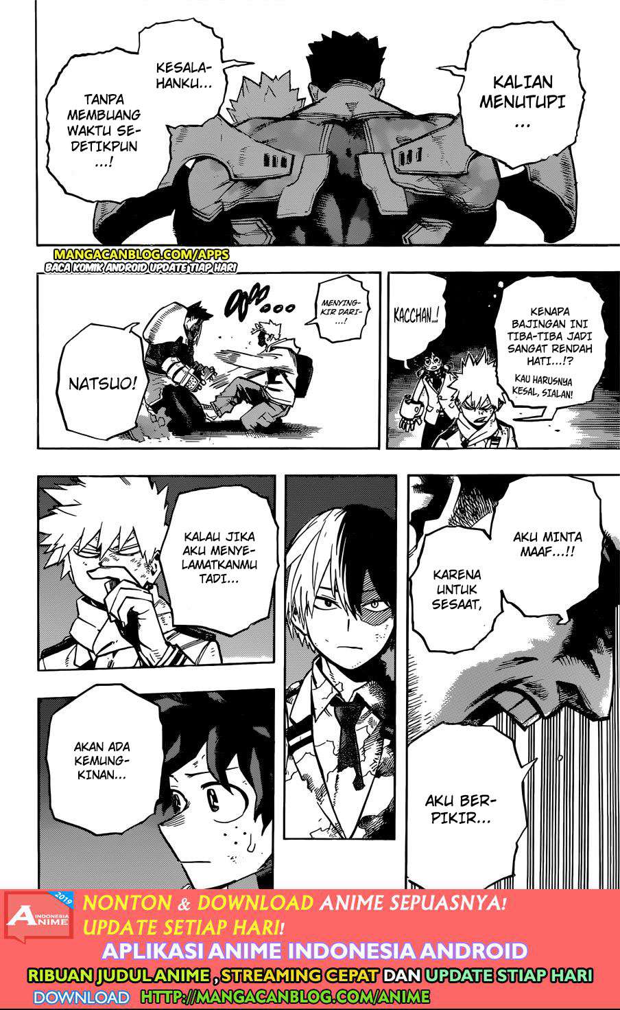 Boku no Hero Academia Chapter 252 Gambar 4