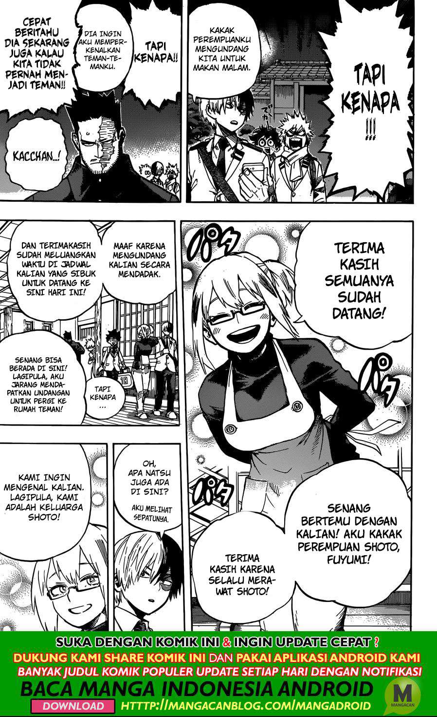 Boku no Hero Academia Chapter 249 Gambar 7