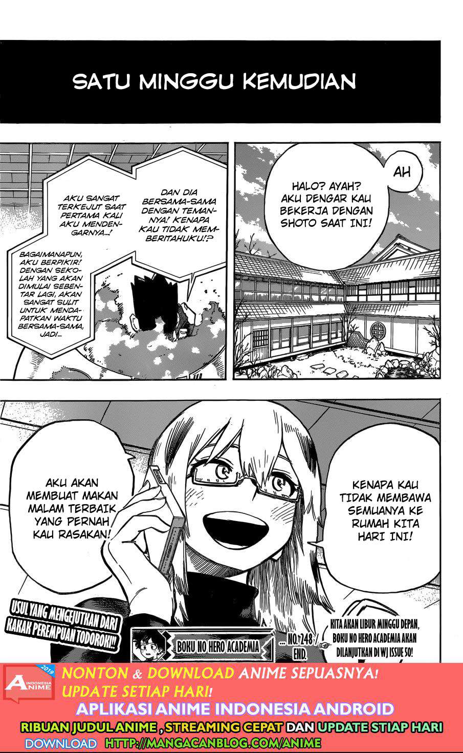 Boku no Hero Academia Chapter 248 Gambar 13