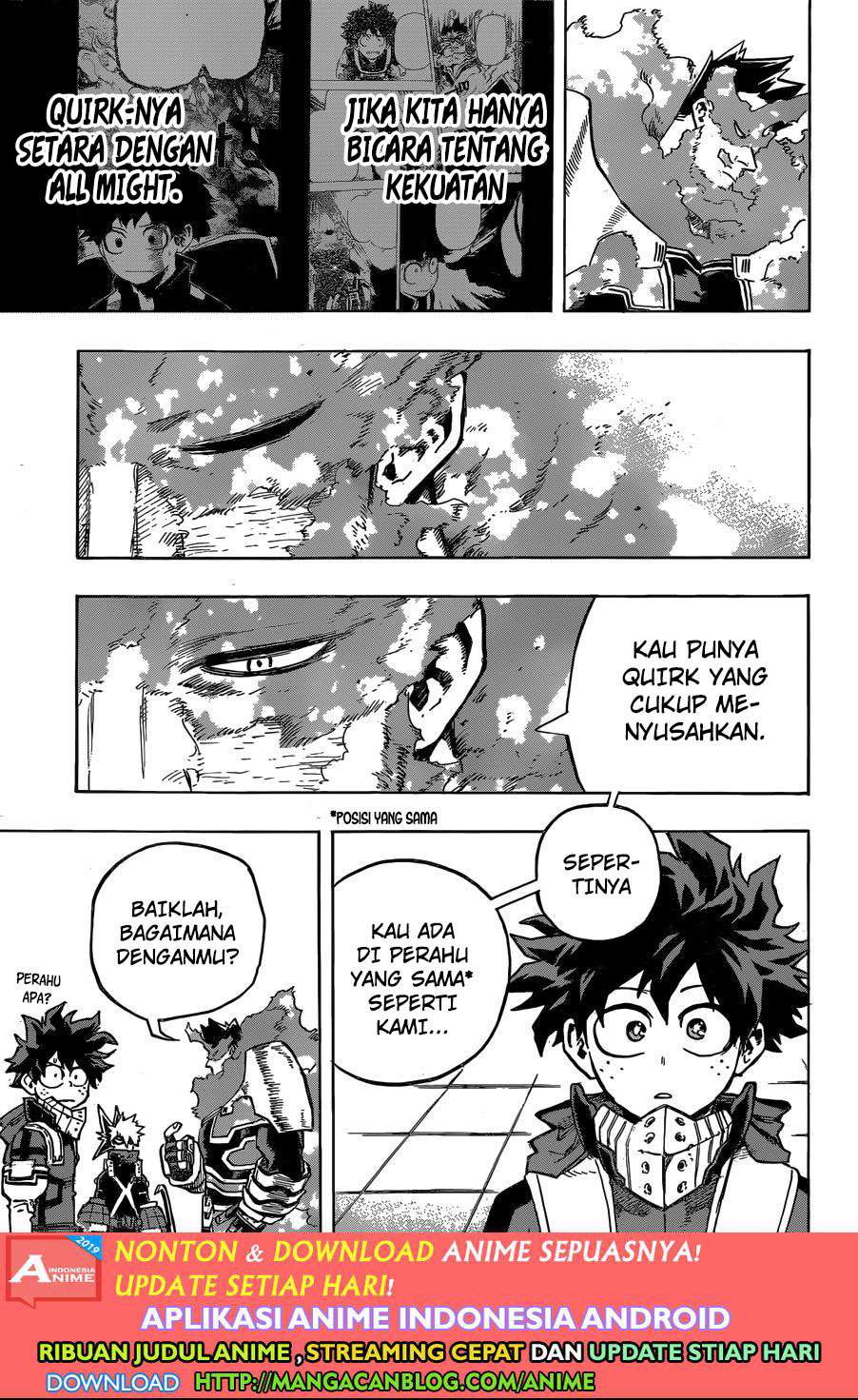 Boku no Hero Academia Chapter 247 Gambar 5