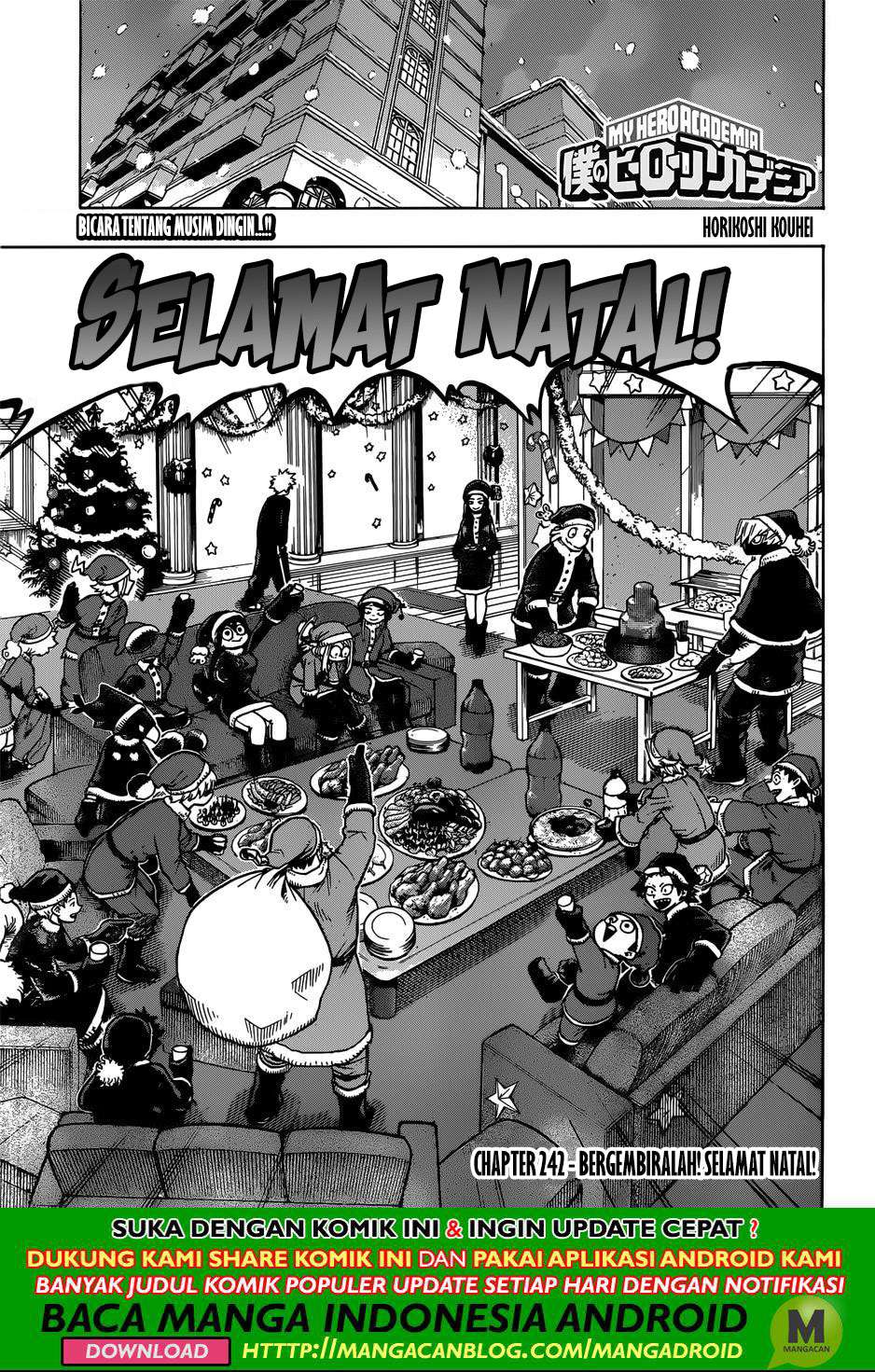 Boku no Hero Academia Chapter 242 Gambar 5