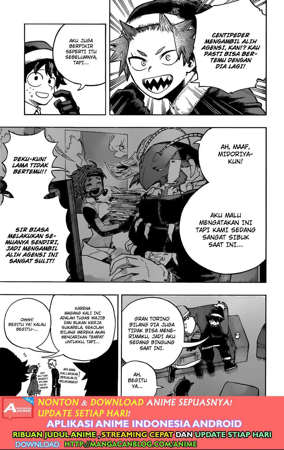 Boku no Hero Academia Chapter 242 Gambar 7