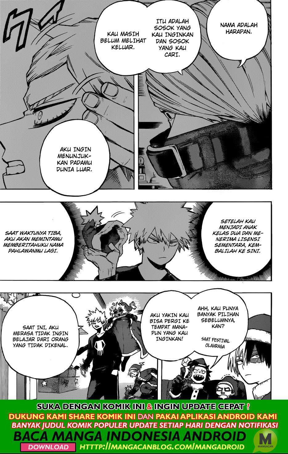 Boku no Hero Academia Chapter 242 Gambar 9