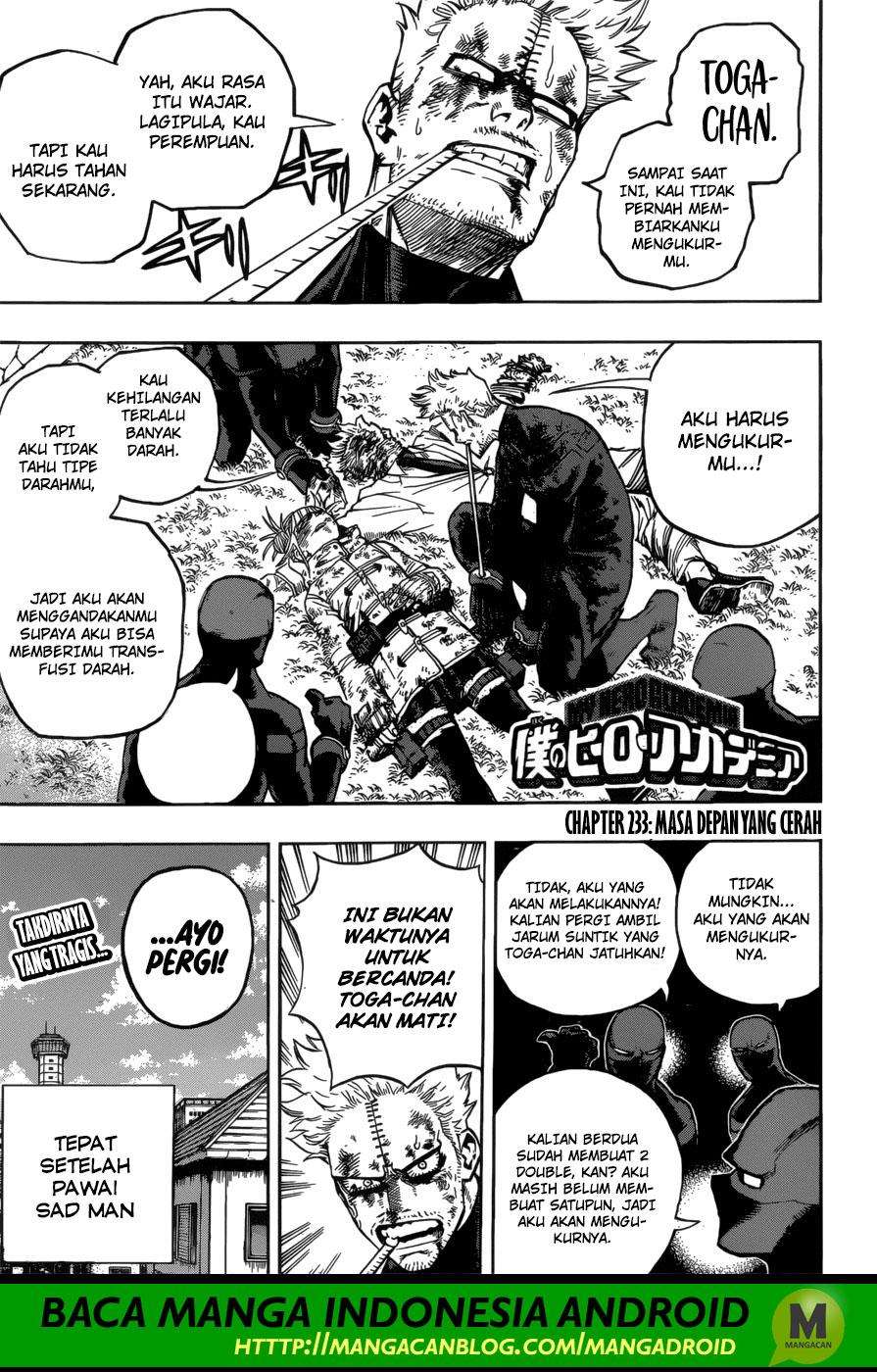 Baca Komik Boku no Hero Academia Chapter 233 Gambar 1