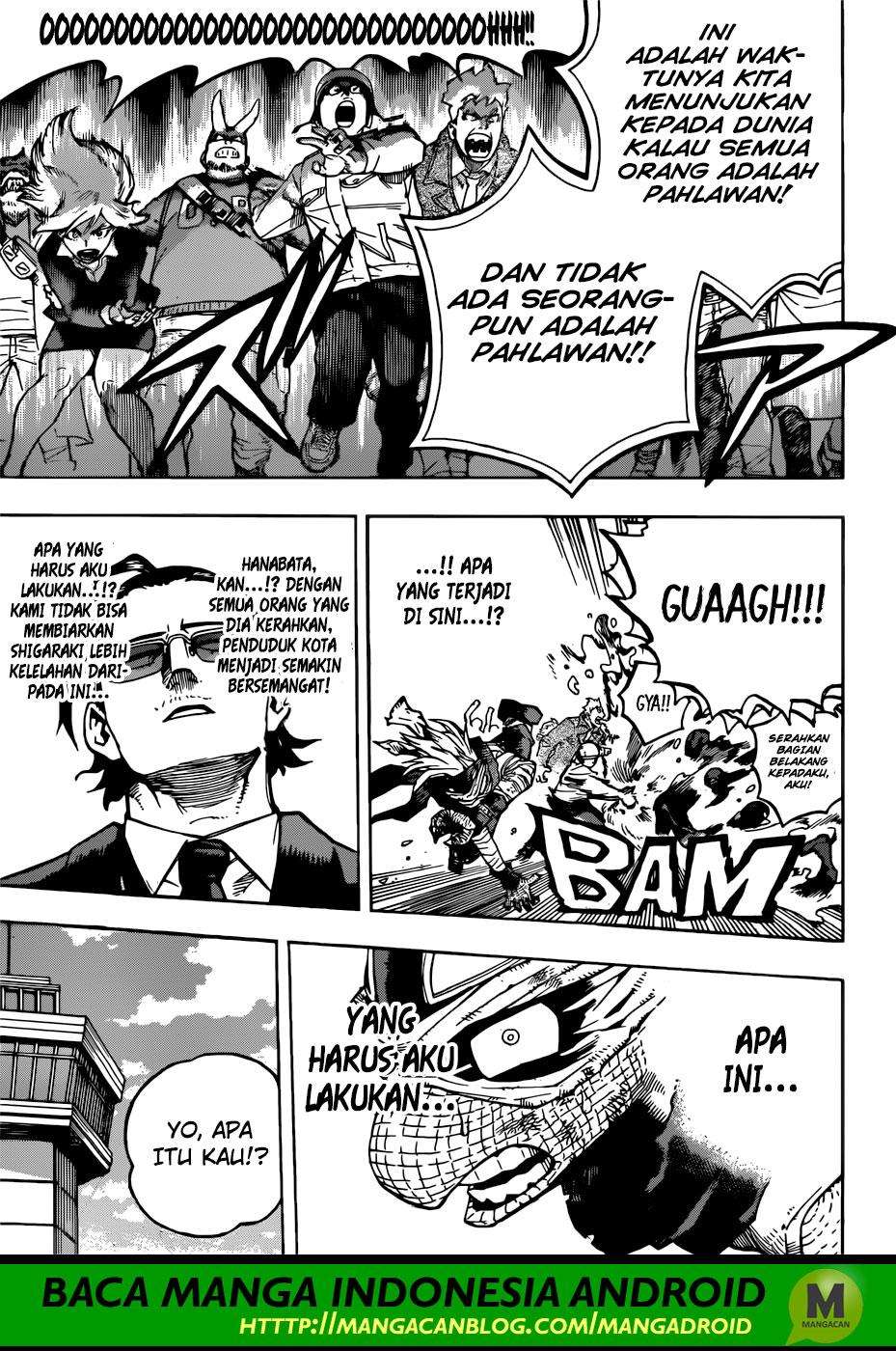 Boku no Hero Academia Chapter 231 Gambar 14