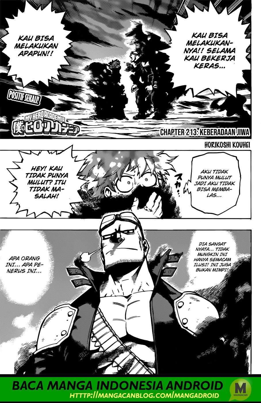 Baca Komik Boku no Hero Academia Chapter 213 Gambar 1