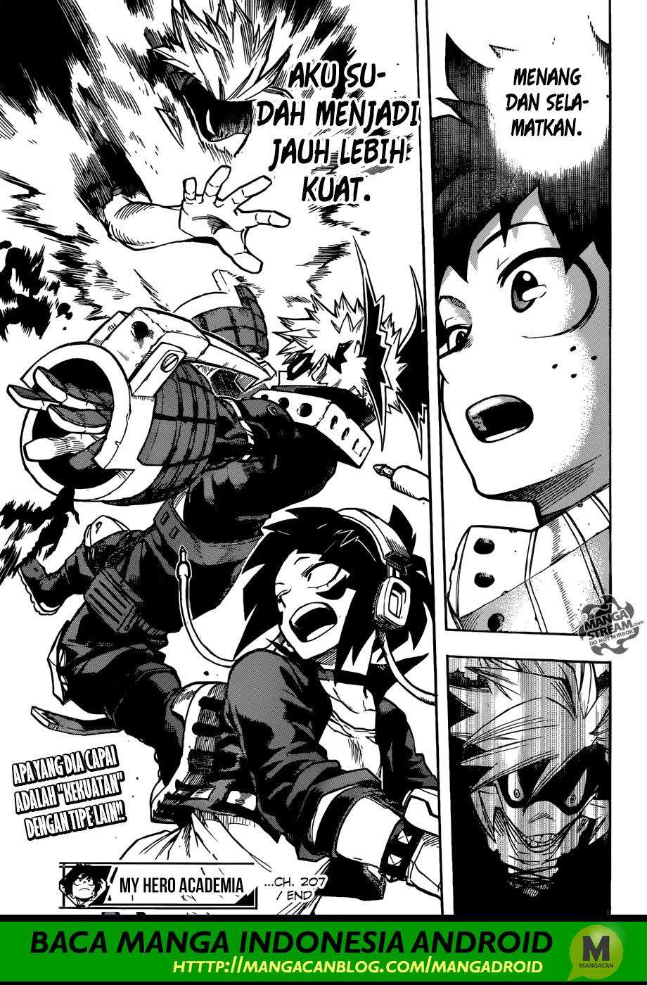 Boku no Hero Academia Chapter 207 Gambar 14