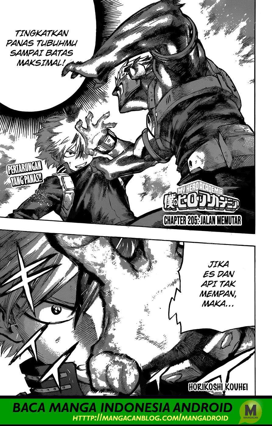 Baca Komik Boku no Hero Academia Chapter 205 Gambar 1