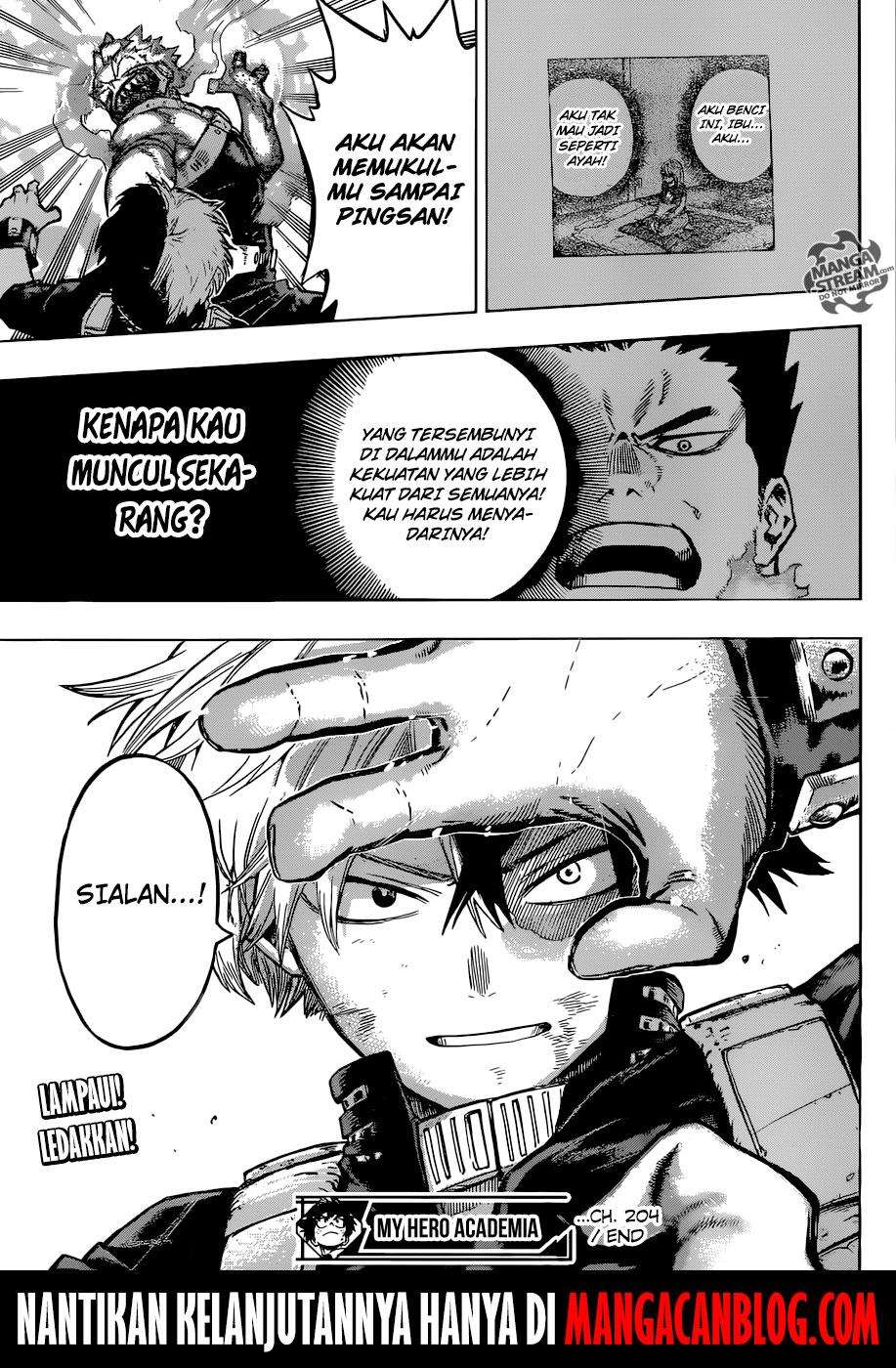 Boku no Hero Academia Chapter 204 Gambar 15