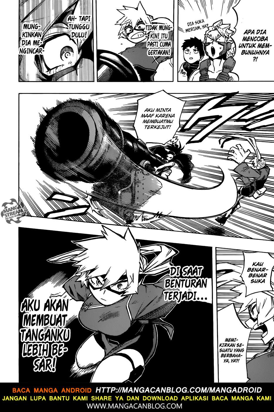 Boku no Hero Academia Chapter 201 Gambar 3