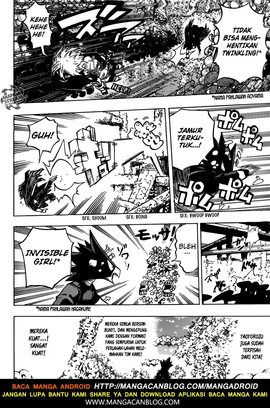 Boku no Hero Academia Chapter 201 Gambar 5