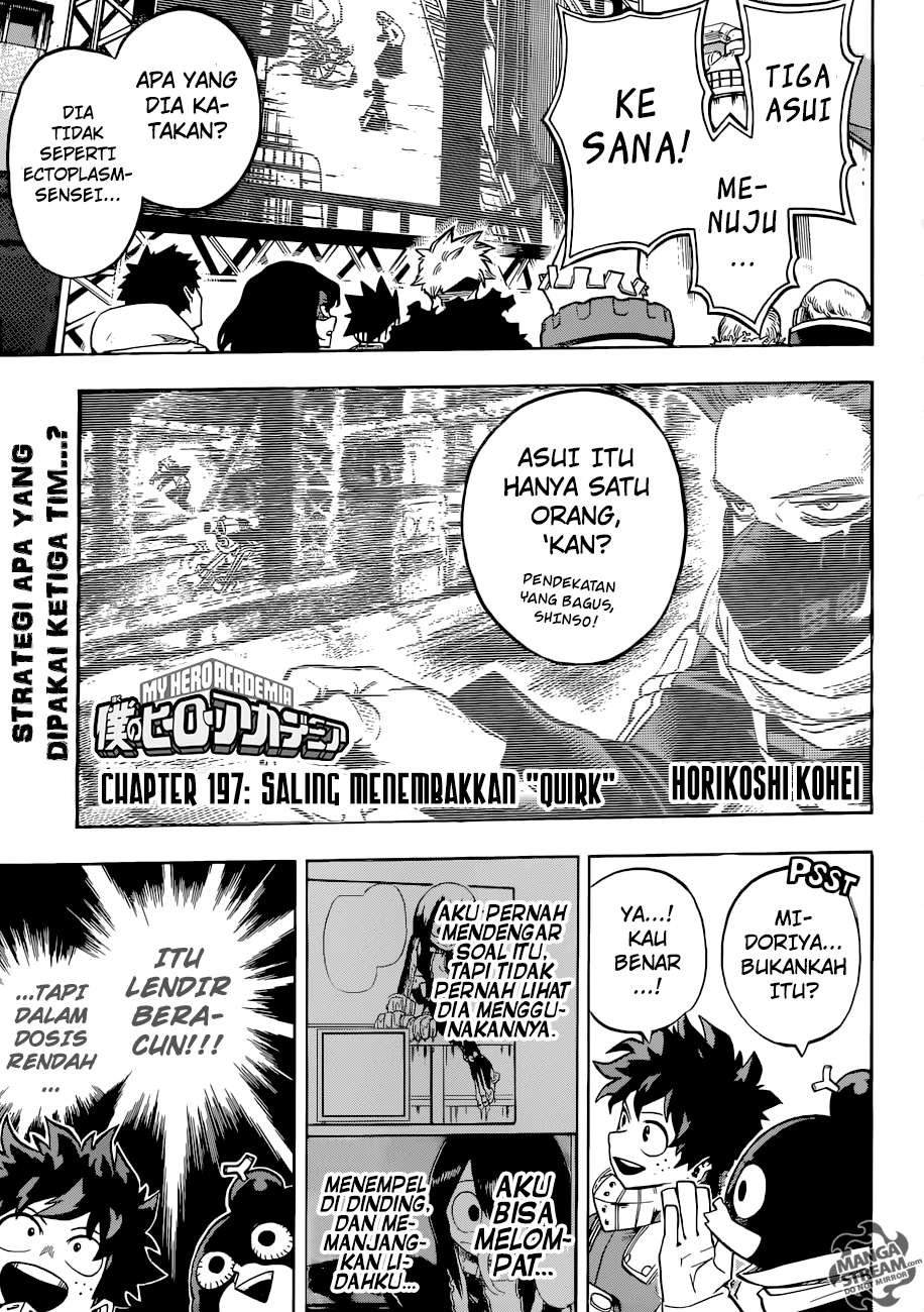 Baca Manga Boku no Hero Academia Chapter 197 Gambar 2