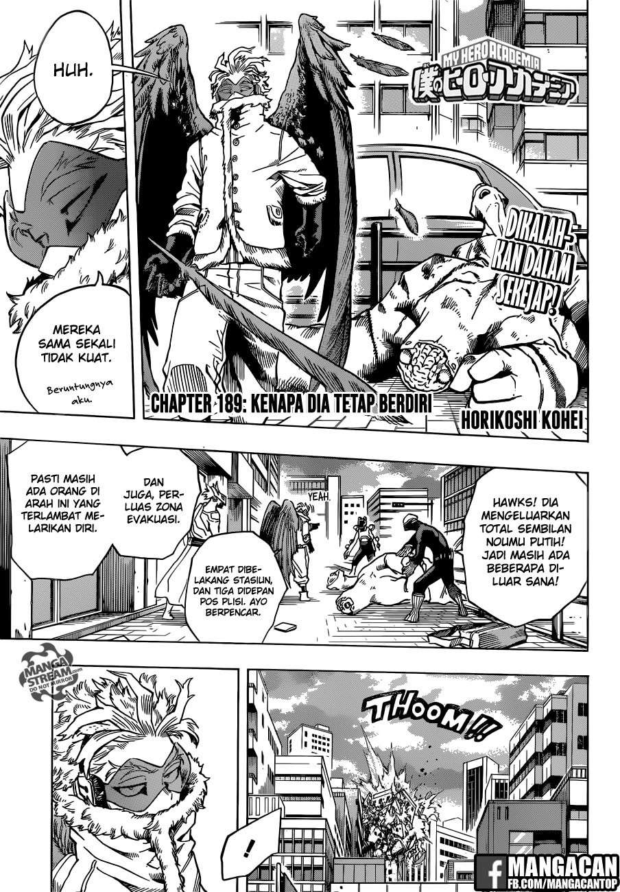 Baca Komik Boku no Hero Academia Chapter 189 Gambar 1