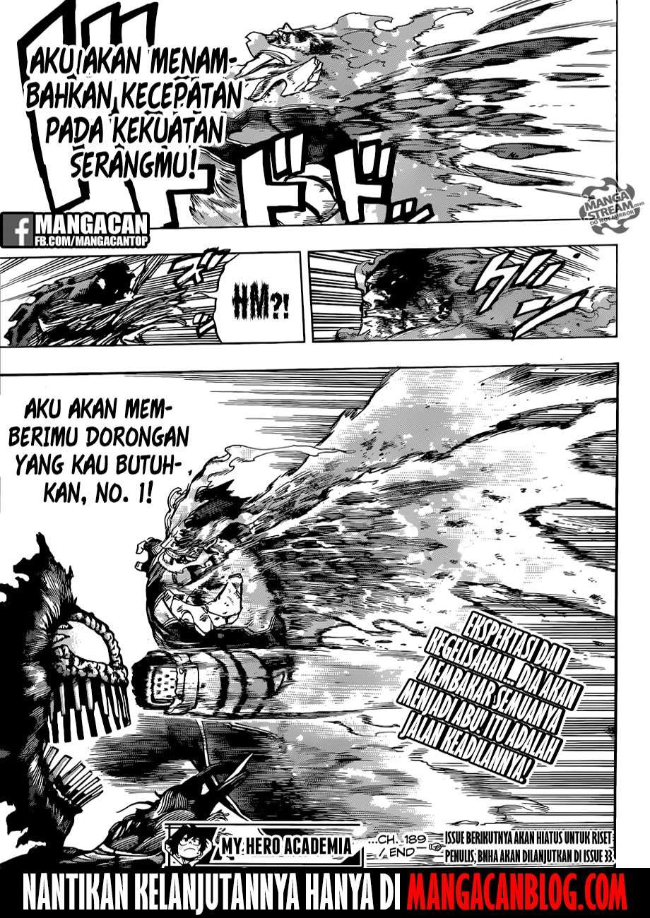 Boku no Hero Academia Chapter 189 Gambar 16