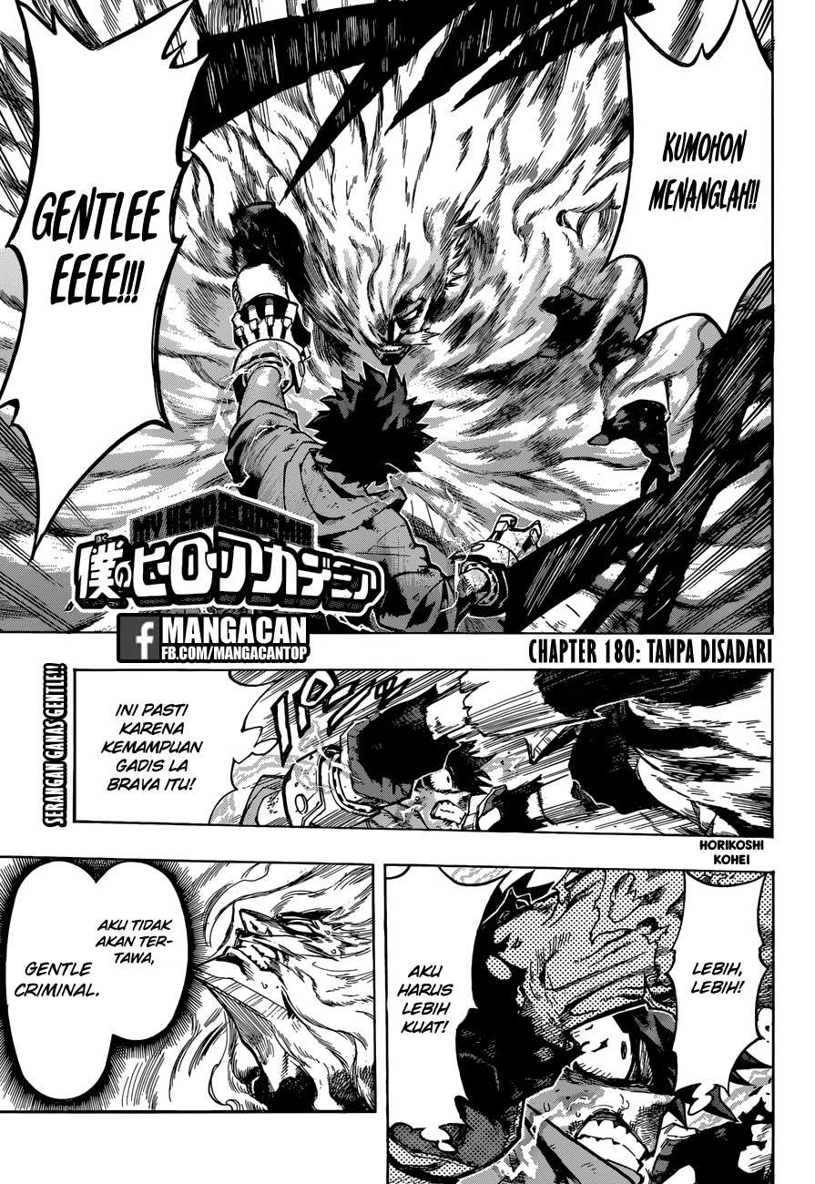 Baca Komik Boku no Hero Academia Chapter 180 Gambar 1