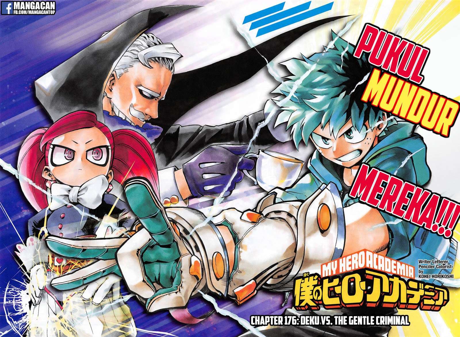 Boku no Hero Academia Chapter 176 Gambar 3