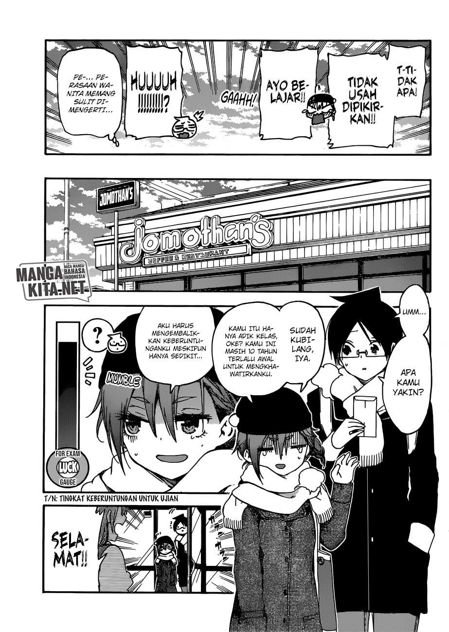 Bokutachi wa Benkyou ga Dekinai Chapter 126 Gambar 7