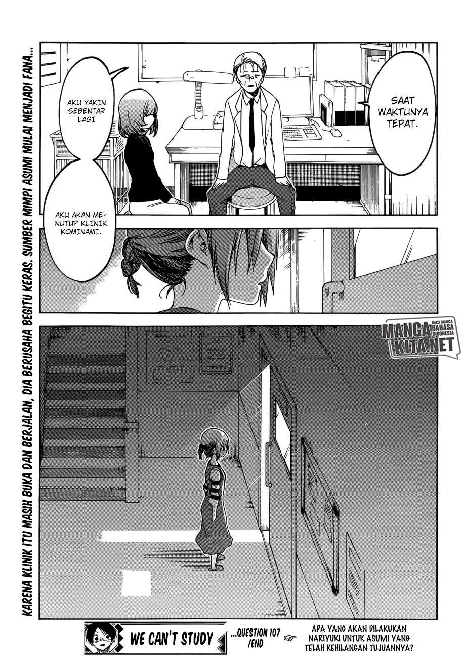 Bokutachi wa Benkyou ga Dekinai Chapter 107 Gambar 20