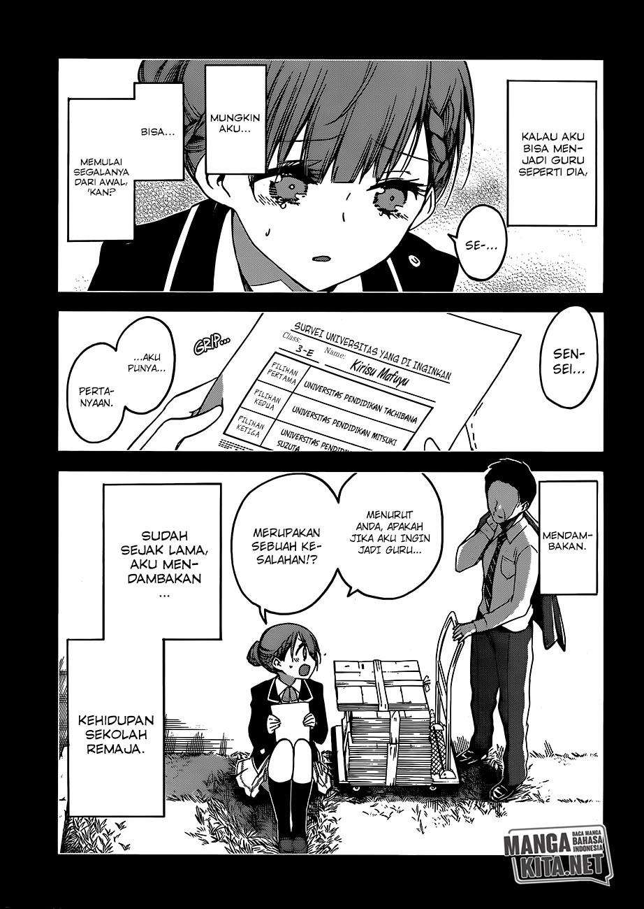 Bokutachi wa Benkyou ga Dekinai Chapter 101 Gambar 6