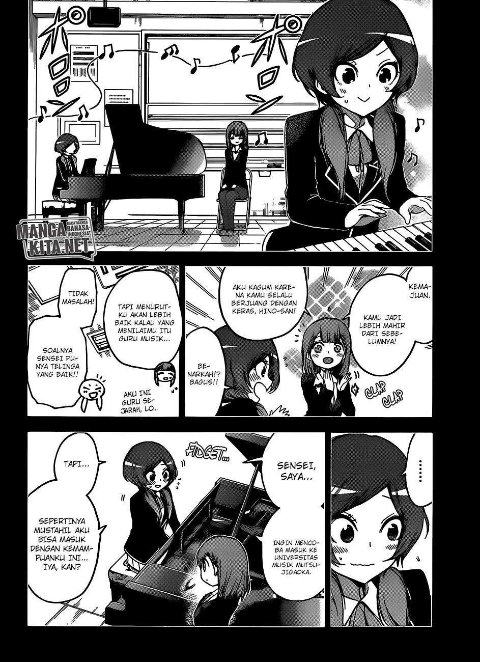 Bokutachi wa Benkyou ga Dekinai Chapter 101 Gambar 9