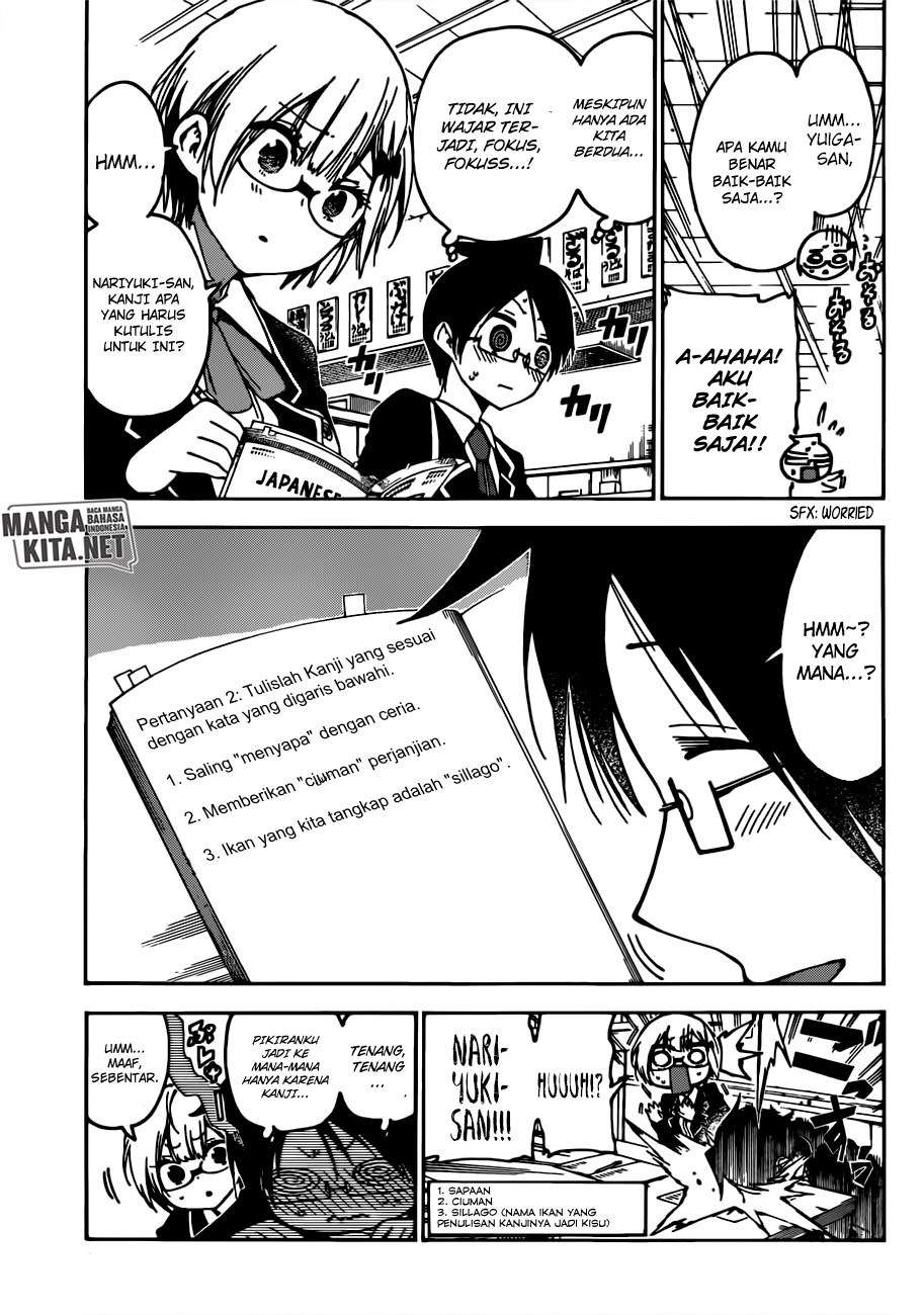 Bokutachi wa Benkyou ga Dekinai Chapter 91 Gambar 10