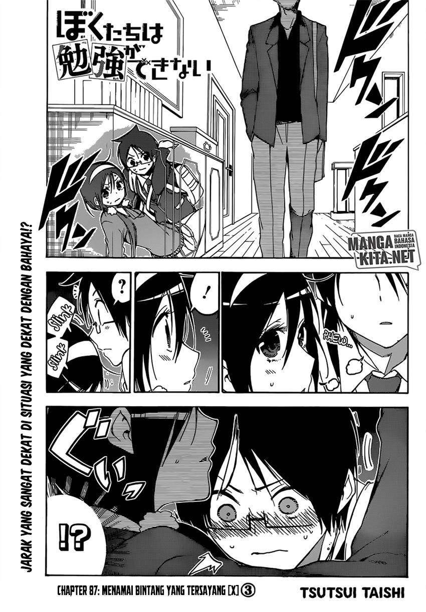 Baca Manga Bokutachi wa Benkyou ga Dekinai Chapter 87 Gambar 2