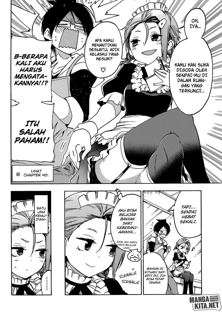 Bokutachi wa Benkyou ga Dekinai Chapter 82 Gambar 7