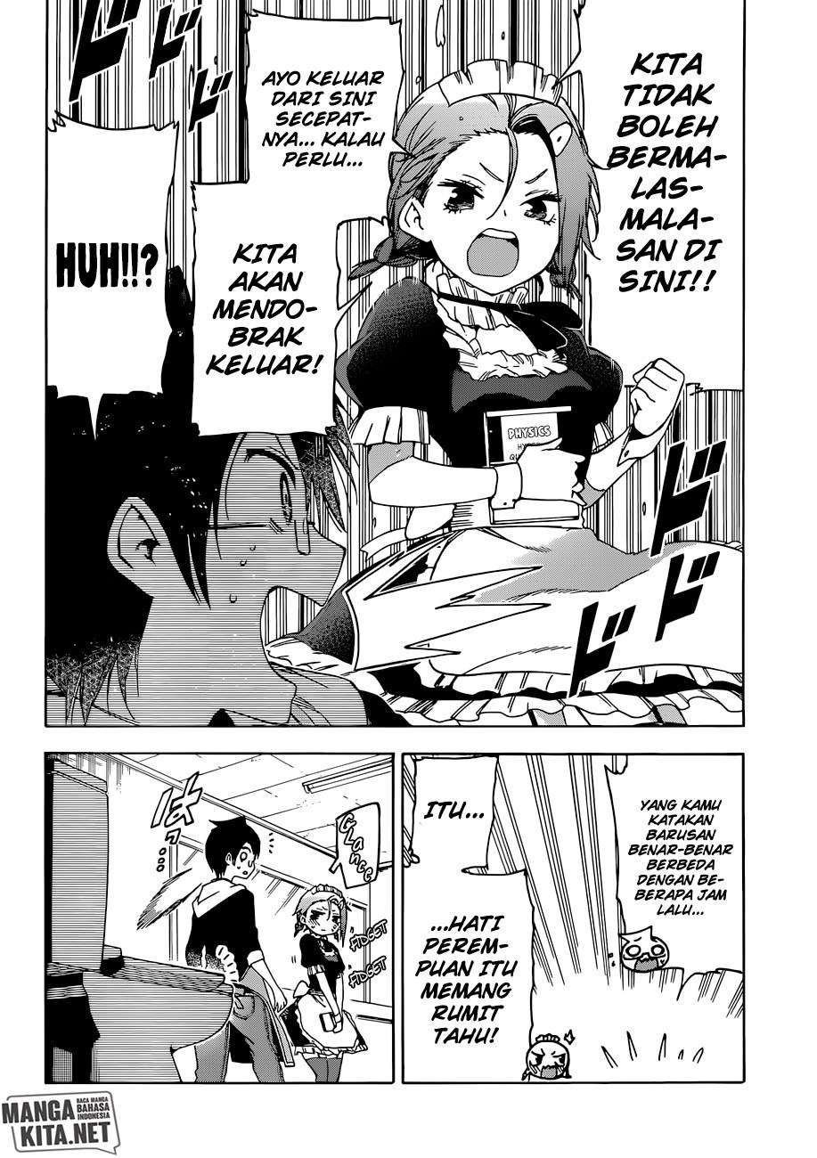 Bokutachi wa Benkyou ga Dekinai Chapter 82 Gambar 9