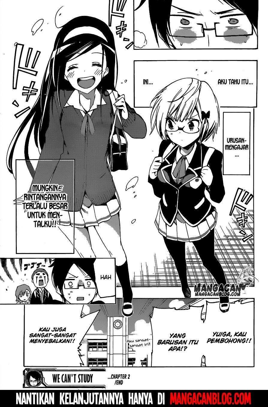 Bokutachi wa Benkyou ga Dekinai Chapter 2 Gambar 25