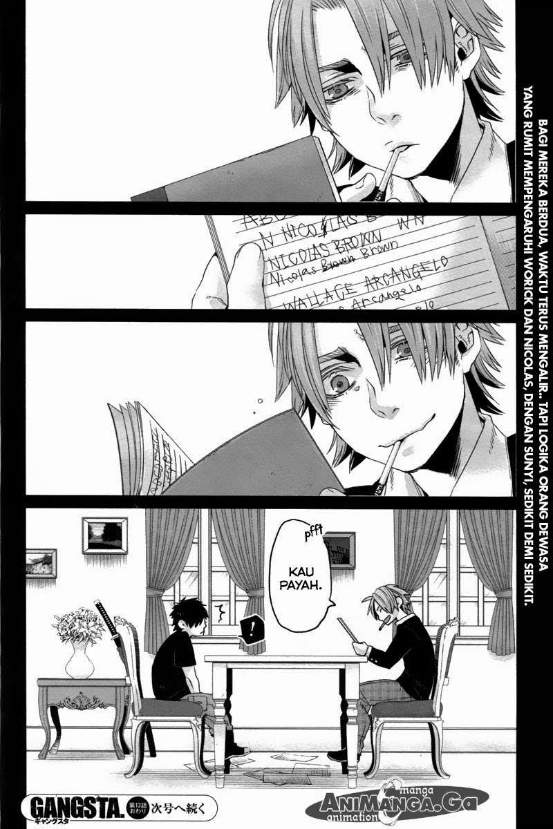 Gangsta Chapter 13 Gambar 34