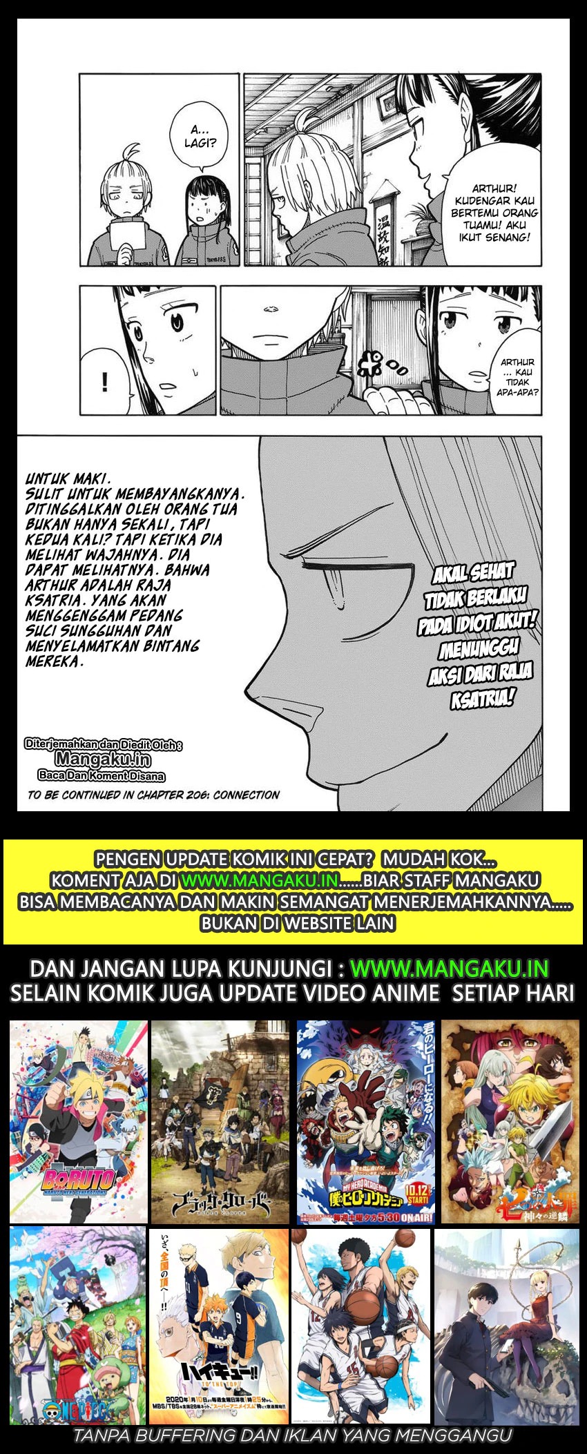 Fire Brigade of Flames Chapter 205 Gambar 18