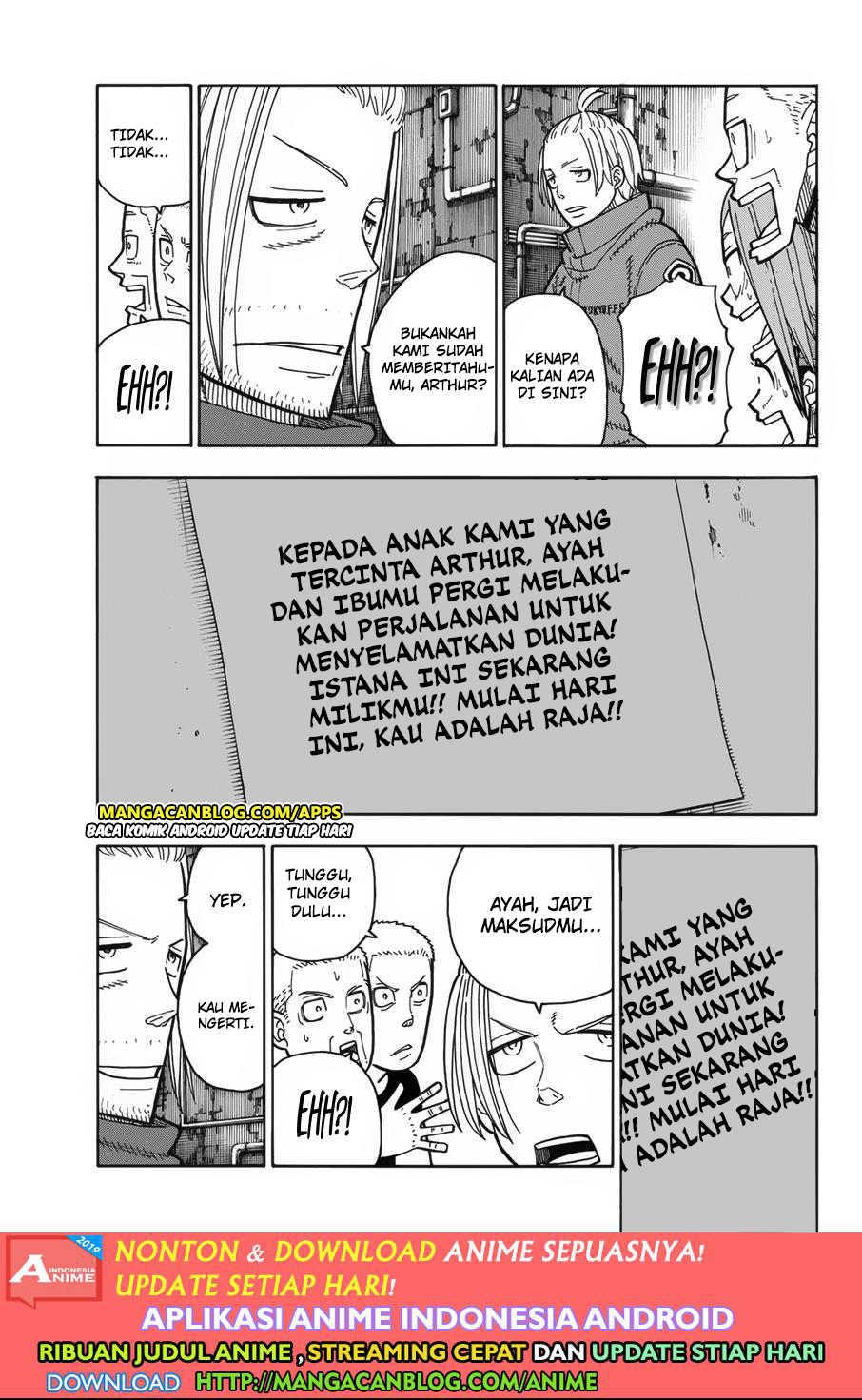 Fire Brigade of Flames Chapter 203 Gambar 19